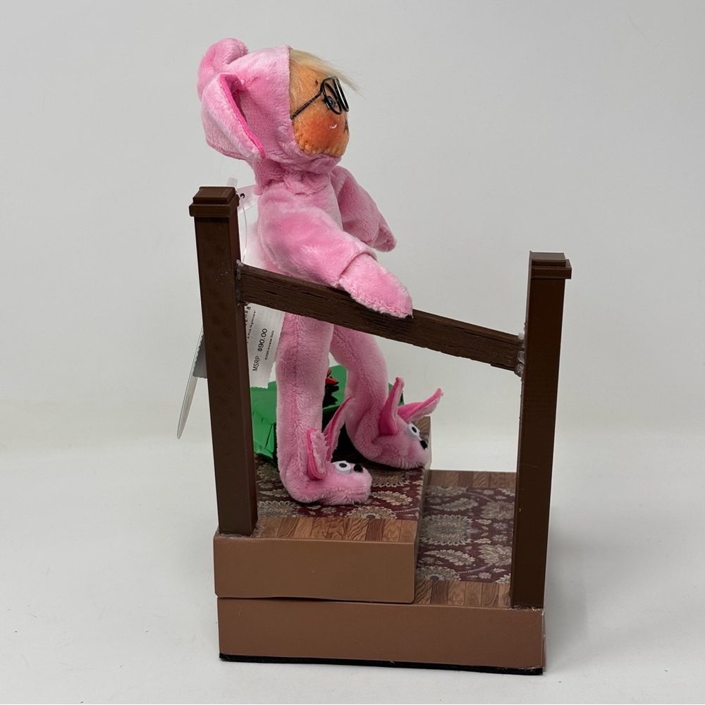 NWT 2025 ANNALEE DOLLS 10” A CHRISTMAS STORY A PINK NIGHTMARE! RALPHIE /250 - Picture 6 of 9